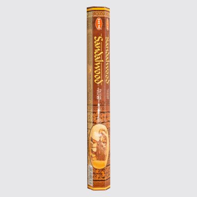 HEM Hexa Sandalwood Incense Sticks – Warm Woody Aroma | 20 Sticks