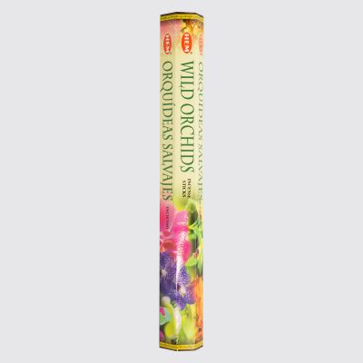 HEM Hexa Wild Orchids Incense Sticks – Exotic Floral Aroma | 20 Sticks