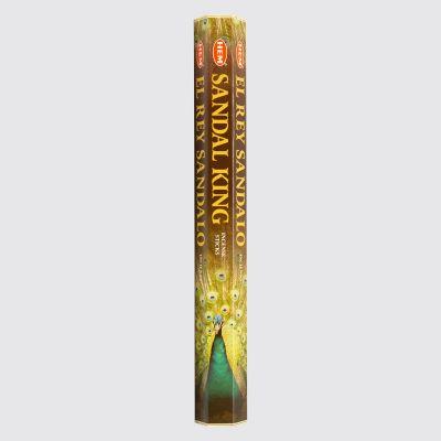 HEM Hexa Sandal King Incense Sticks – Rich Woody Aroma | 20 Sticks
