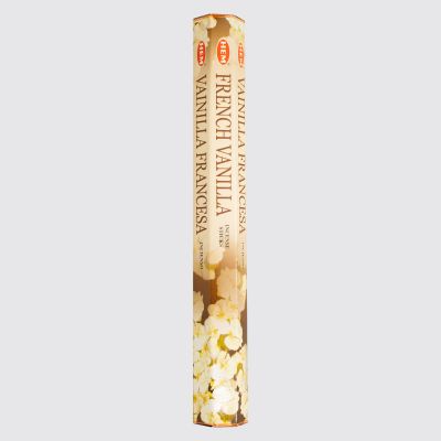 HEM Hexa French Vanilla Incense Sticks – Sweet Creamy Aroma | 20 Sticks