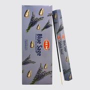 HEM Hexa Blue Sage Incense Sticks – Clean Herbal Aroma | 20 Sticks