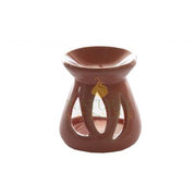 Glossy Red Ceramic Oil Burner – Classic Essential Oil & Wax Melt Aromatherapy Diffuser
