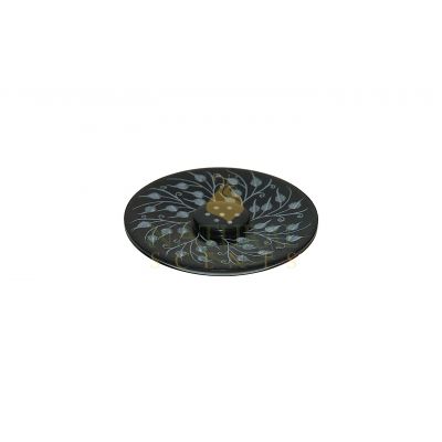 Soapstone Flowers Incense Plate