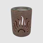 Soapstone Resin Burner with Sun Design – Charcoal Burner