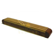 Dots & Stripes Wooden Incense Holder Box
