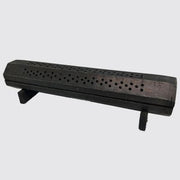 Black Four-Legged Coffin Incense Holder