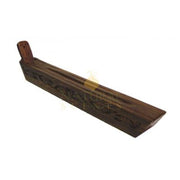 Brown Leaf Box Incense Holder