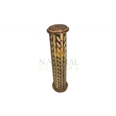 Petals Incense Tower – Decorative Wooden Ash Catcher