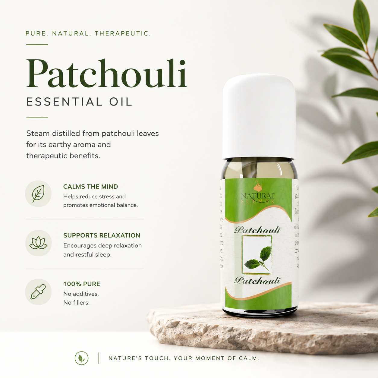 Natural Scents Patchouli Essential Oil