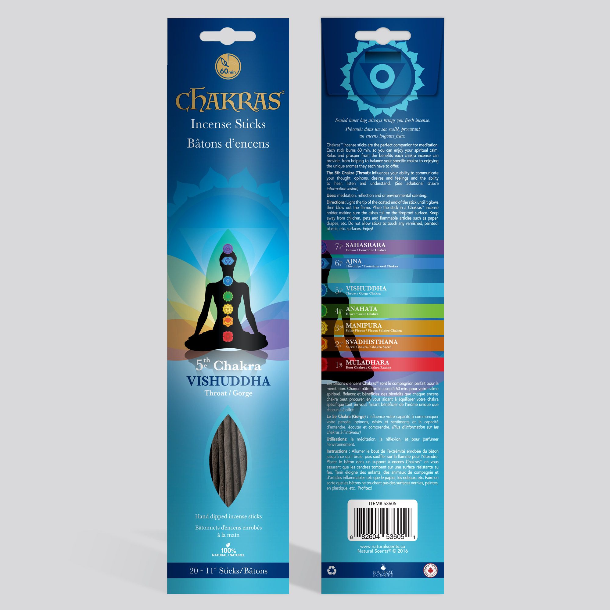 Chakras #05 Vishuddha Incense Sticks