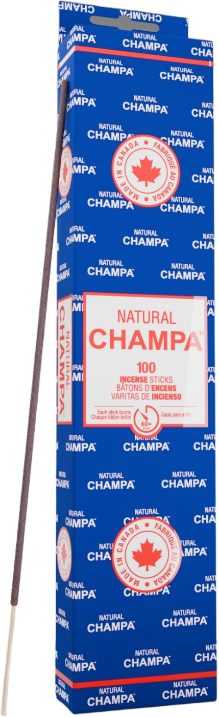 Natural Champa Blue Incense Sticks (Mega Pack)