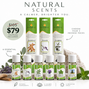The Ritual Set — 3 Incense + 6 Essential Oils