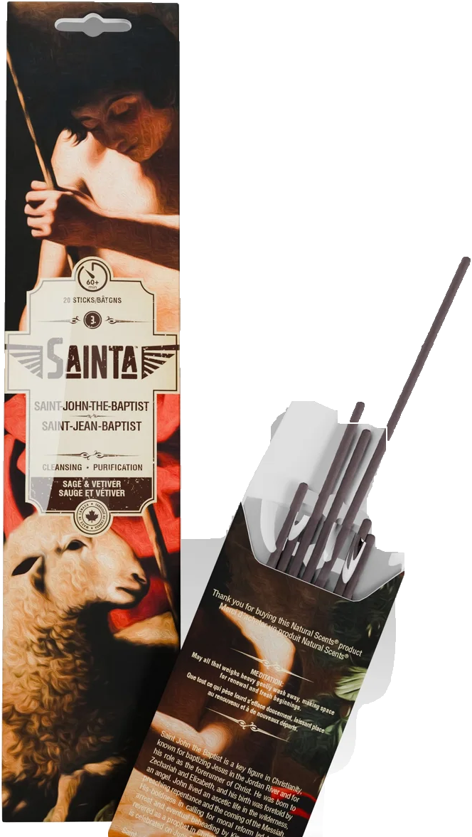 SAINTA Saint-John-the-Baptist - Cleansing - Sage & Vetiver