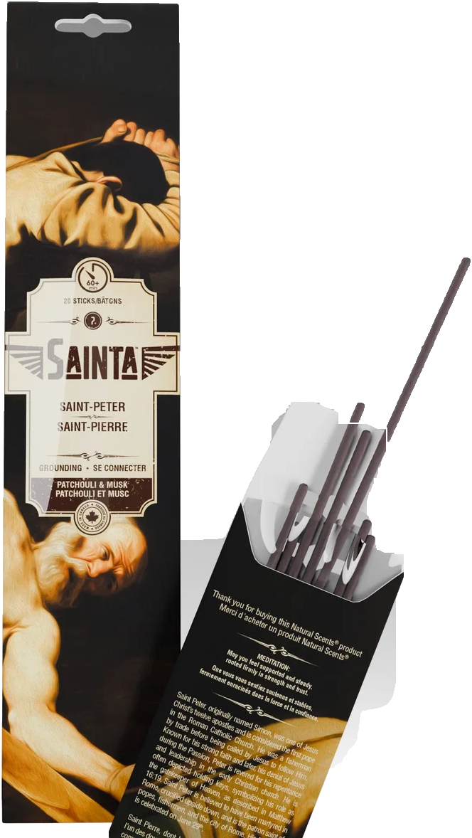 SAINTA Incense - Saint-Peter - Grounding - Patchouli & Musk