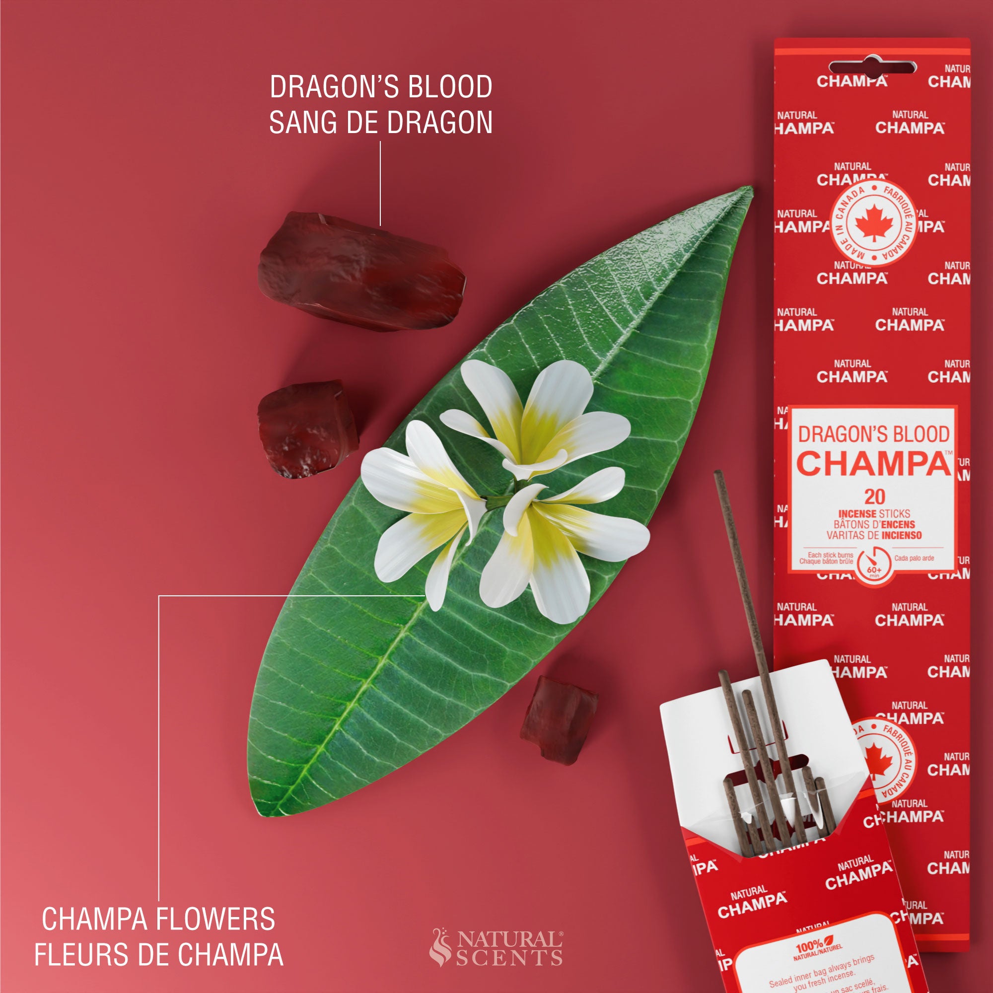 Dragon's Blood Champa Incense Sticks